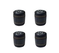 Rersduyt Plastic Wine Bottle Lock Secret for Wine Stopper Bottle Cap with Password Bar Wine Replacement Accessories Gifts Black