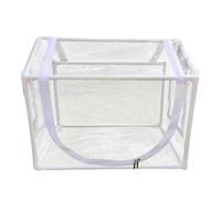 Rersduyt Portable Mini Greenhouse with Transparent PVC Cover, Roll-Up Front Door, and Easy Assembly for Indoor/Outdoor Gardening