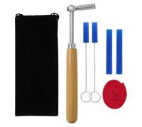 Rersduyt Professional Piano Tuning Kit,7PCS Tuner Hammer Mute Tools Tuning Wrench Lever System