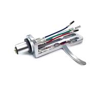 Rersduyt Record Player Vinyl Needle-Bracket Copper Wire Pickup Phonograph LP Vinyl Universal Accessories AT3600L Silver