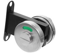 Rersduyt Red and Green Indicator Lock Bathroom Occupied Sign Door Deadbolt Number Deadbolt Red and Green Indicator Lock Door Handles Sign Bathroom Toilet Copper Rv Latch Toilet Locks Baby Portable