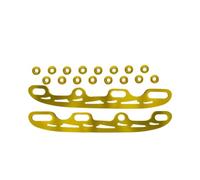 Rersduyt -Reinforced Rink Sport Tool Ice Skate Blade& Leisure Ice Hockey Skate Accessoriesful Large Gold