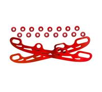 Rersduyt -Reinforced Rink Sport Tool Ice Skate Blade& Leisure Ice Hockey Skate Accessoriesful Large Red
