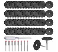 Rersduyt Rotary Tool Cutting Wheel Set- 60pcs 1-1/4" Reinforced Fiberglass Cut Off Replacement for