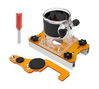 Rersduyt Router Slotting Bracket Furniture Concealed Connector Slide Buckle Slotting Bracket Trimming Machine Woodworking Tool