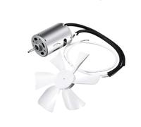 Rersduyt RV Vent Fan Replacement 6 Inches RV Exhaust Bathroom Ventilation Roof Ceiling Fan 12V D-Shaft Motor White Fan Blades