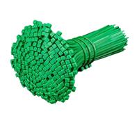 Rersduyt Self-Locking Nylon Cable Ties Self Locking Organ Quick Cable Yellow/Blue/Green 4X200mm 500 Pieces Wire Cable Ties Green