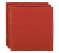 Rersduyt Silicone Heat Mat Pad, 3pcs 15x15cm Silicone Pad for Flat Heat Transfers Replacement Accessories Pad