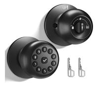 Rersduyt Smart Door Knob with Lock,Keyless Entry Door Lock for Front Door, Keypad Smart Door Locks,Auto Lock