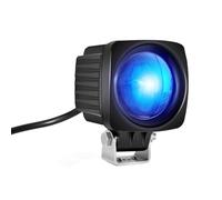 Rersduyt Square LED Forklift Safety Lights Blue DC 10-80V Forklift Backup Lights 3W Warehouse Pedestrian Warning Spotlight
