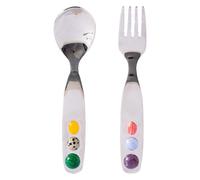Rersduyt Stainless Steel Set Dessert Spoons and Forks Mini Coffee Spoon Salad Fork Candy Cake Fork Salad Appetizer Tea Spoon