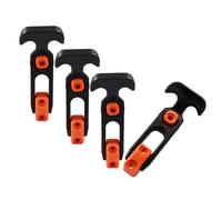 Rersduyt T-Handle Latches Rubber Draw Latches Toolbox Cooler Replacement 110mm Toolbox Lid Latches Boat Hatch Latches 2pcs