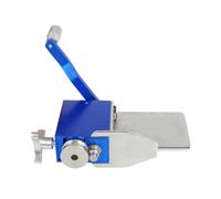 Rersduyt Tubing Beader Tool Manual Bead Roller Intake and Intercooler Piping Crimping Tool Fit 5/8in Tubes Aluminum Blue,