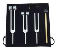 Rersduyt Tuning Fork Set with Hammer with Hammer & Cleaning Cloth Ideal for Healing, Stress Relief
