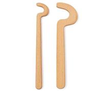 Rersduyt Vase Pots Making Clay Sculpture Tool- 2Pcs Cup Pottery Clay Tools with Long Grip Handle Ceramic Throwing Stick