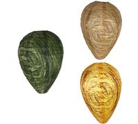 Rersduyt Wasp Nest Bait, Hanging Wasp Deterrent Wasp Trap Fake Wasp Nest Bait for Home and Garden Outdoor Wasp Deterrent Easy to Use