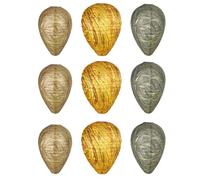 Rersduyt Wasp Nest Decoy, Hanging Wasp Deterrent Wasp Trap Fake Wasp Nest for Home and Garden Outdoor Wasp Deterrent Easy Install