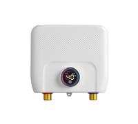 Rersduyt Water Heater Electric Instant Water Heater,Conversion Between Fahrenheit and Celsius, Remote Control,A
