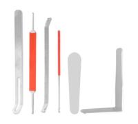 Rersduyt Woodwind Instrument Repair Kit Essential Maintenance Tools 6-Piece Set for Piccolo, Saxophone