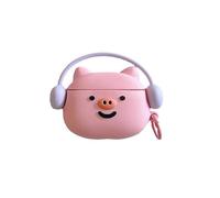 Rertnocnf Case Compatible with Airpods Pro/Pro2 Cute Design Music Pig Design for Kids Boys Girls Portable Accessories Soft Silicone Shockproof Protection for Gifts