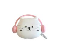 Rertnocnf Case Compatible with Airpods Pro/Pro2, Cute Kawaii Music Cat Design for Kids Boys Girls Portable Accessories Soft Silicone Wireless Earphones Shockproof Protection