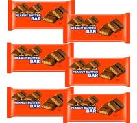 Res Assorted Chocolate Selection - Filled & Crunchy Treats, Various Flavors, Sharing Pack - Peanut Butter Bar 90g (Full Box Pack of 16)