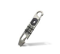 ResafeLy EDC Pry Bar,Mighty bar,Titanium Keychain Multitool Tool,Can Opener,Pocket Pry Bar with Wrench,Ratchet Screwdrivers, Bottle Opener.