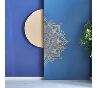 Resama Large Metal Mandala Wall Decor, Unique Lotus Flower Wall Art, Suitable for Office and Home Indoor and Outdoor Decoration…