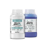 R PRO 20 (500 gr/17,64 oz) Silicone Rubber for Silicone Medium Hardness Moulds,Silicone Mould Making kit for DIY, 100 % safe,high Tear Resistance,1:1 mix ratio