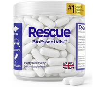 Rescue® - Advanced Liver & Daily Recovery Support - DHM, Milk Thistle & L-Cysteine Formula - Vegan Capsules for Energy, Metabolism - Wake Up Refreshed After Social Events