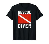 Rescue Diver T Shirt Scuba Diving Tee T-Shirt