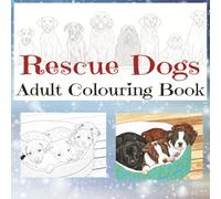 Rescue Dogs colouring Book for adults