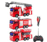 Rescue Fire Engine Playset, Model Vehicle Toy Collection