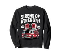 Rescue Hero Firefighter Fire Truck Squad Wild Wee Woo Sweatshirt
