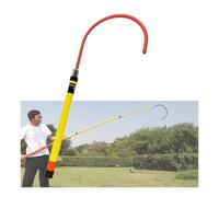 Rescue Hook Electrical Safety Hook, Telescoping Insulated Rescue Hook, Anti-Electrocution Rescue Hotstick Pole With Fiberglass Handle(1Pack,4.3-13.1'/1.3-4.0 m)