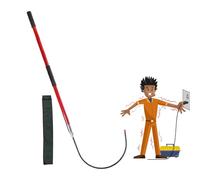 Rescue Hook Kit， 3-10ft Electrical Safety Pole, 16.5" Opening Emergency Rescue Tool, Red, 220kV, Ideal for Lifesaving Situations(Red,1m/3.3ft(10kv))