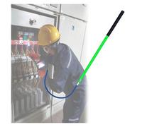 Rescue Hook, Portable Emergency Rescue Pole, Substation Body Rescue Hook, Commercial High Voltage Fiberglass Rescue Sticks(Green,300cm/9.8ft)