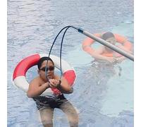 Rescue Hook with Telescopic Pole for Water Safety in Pools and Seaside