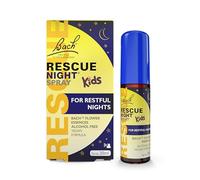 Rescue Kids Calm Nights Spray, Flower Essences, to Support Your Child and Promote A Calming Bedtime Routine, Alcohol Free, Spray onto Your Tongue