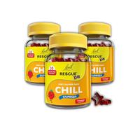RESCUE Kids Chill Gummies | Strawberry Flavour | Gentle Support for Growing Emotions | Bach™ Original Flower Essences | 30 Vegan Gummies | 3-Pack