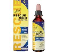 Bach Rescue Night Dropper, Original Flower Essences, Aids Natural Sleep, 20ml