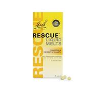 Bach Rescue Day Liquid Melts – Flower Essences, Alcohol-Free – 28 Fast-Dissolving Capsules