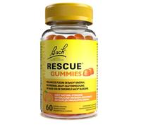 RESCUE - Orange Gummies - Natural Emotional Wellness - Mix of 5 Original Bach Flowers for Balanced Days - Everyday Stress - Vegan - Box of 60 Gummies