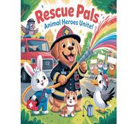 Rescue Pals Animal Heroes Unite!: A Heartwarming Coloring Book of Firefighting and Friendship