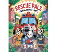Rescue Pals Animal Heroes Unite!: An Animal Firefighter Coloring Book for Brave and Caring Kids