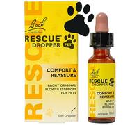 Rescue Pet Calming Dropper 10ml for Dogs & Cats, Natural Flower Essences, Separation, Fireworks, Travel, Thunder, Loud Noises, Calming for Dogs, Cats, & Other Pets