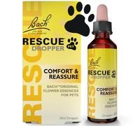 Rescue Pet Dropper | Calming Drops for Dogs, Cats & Pets | Bach Original Flower Essences | 20ml | Pet-Friendly Support for Stress, Travel, F