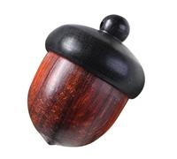 Rescue Pill Case Pinecone Wood Nut Container for Safe and Convenient Medicine Storage