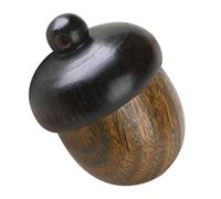 Rescue Pill Case Pinecone Wood Nut Container for Safe and Convenient Medicine Storage