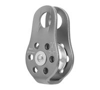 Rescue Pulley - Small Aluminum Rope Pulleys - Fixed Rock Wall Climb & Rescue Pulley, Outdoor Survival Tool 20KN Load Capacity For High Altitud Traverse